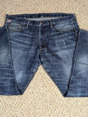 Denim & Supply Ralph Lauren Slim Fit Jeans Men's 38 Blue Medium Wash Stretch Den